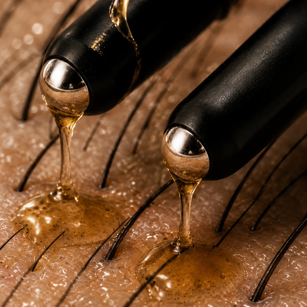 The Rolly - The hair oil applicator massage brush