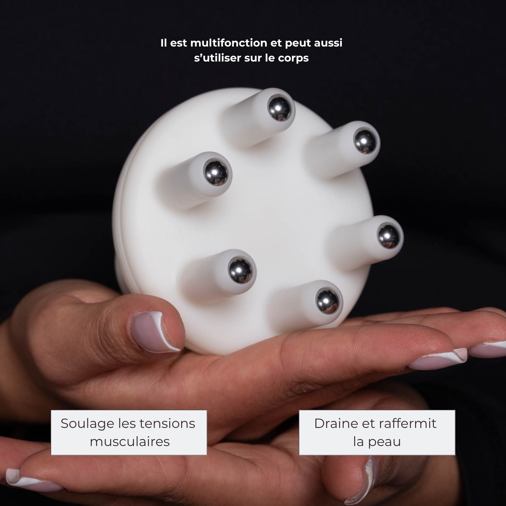 Le Rolly - Brosse massante applicatrice de soins - Roilon