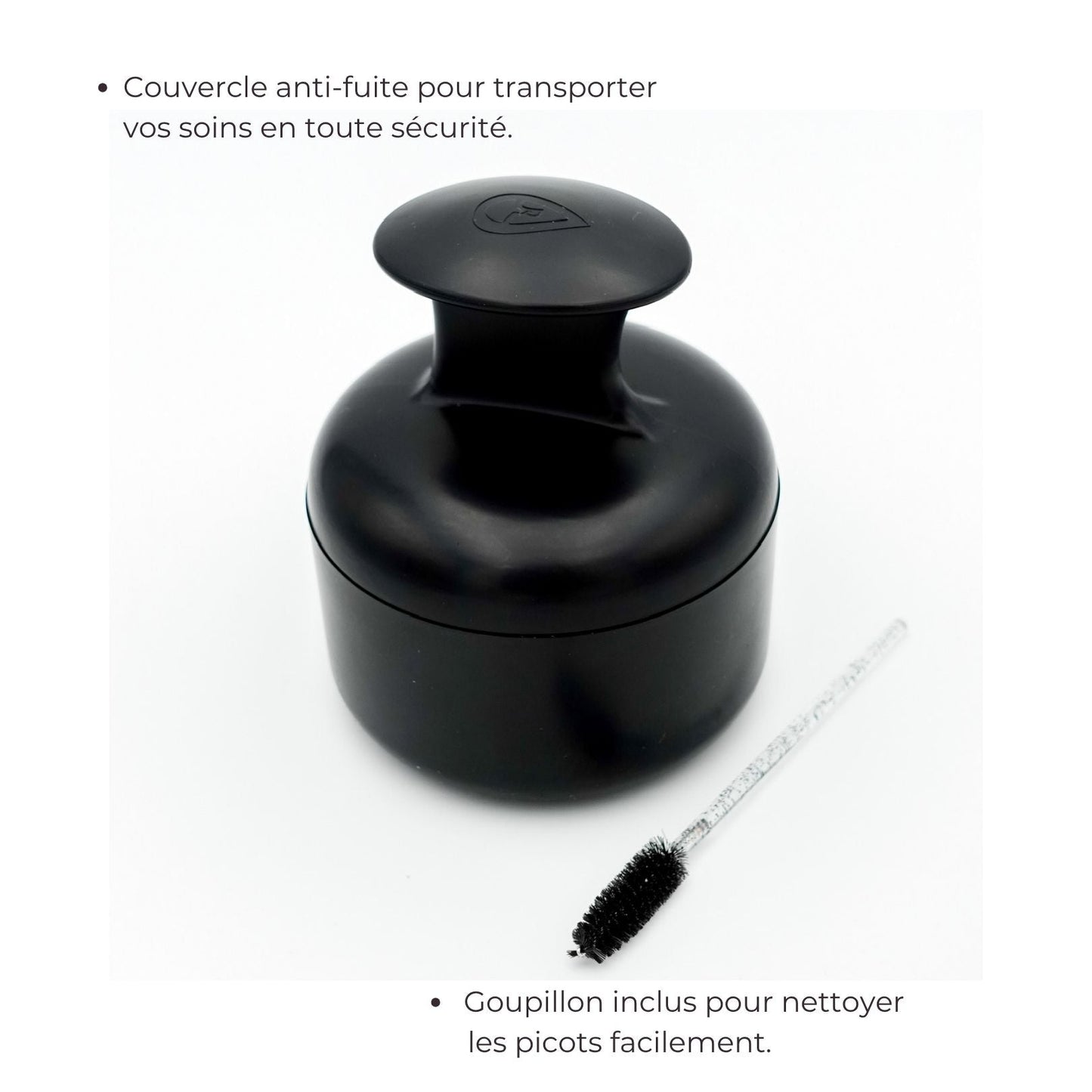 Le Rolly - Brosse massante applicatrice de soins - Roilon