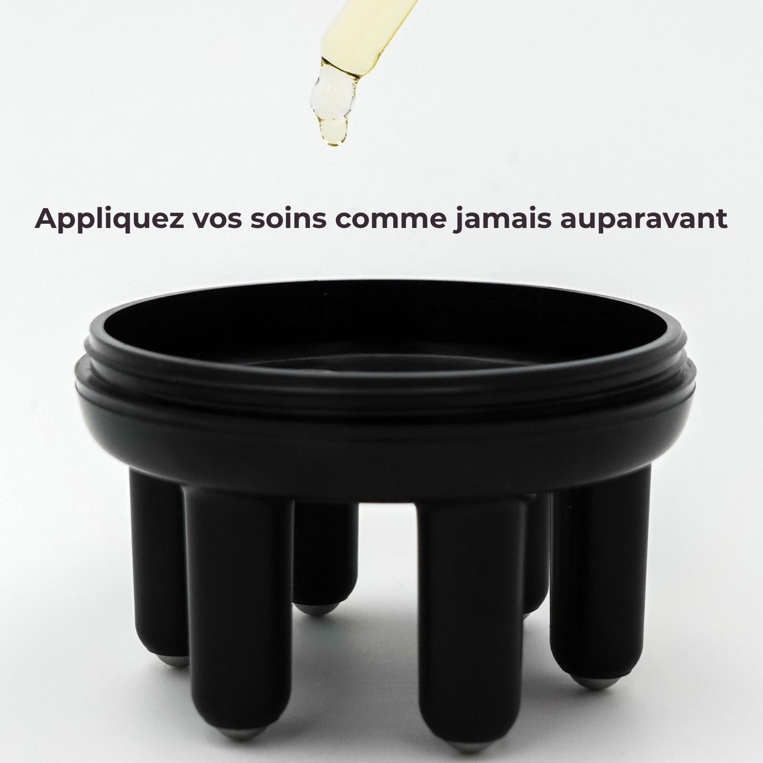 Le Rolly - Brosse massante applicatrice de soins - Roilon