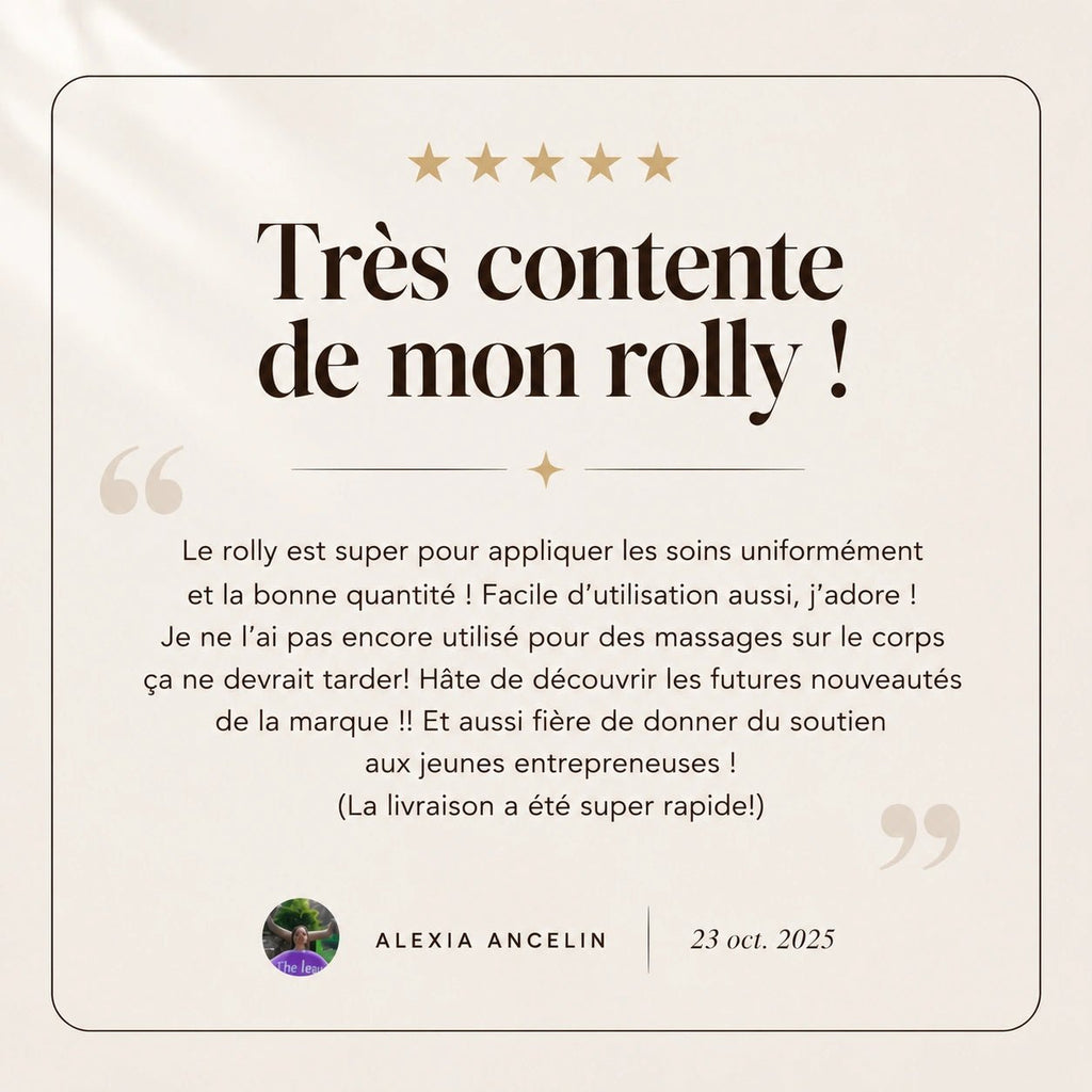 Le Rolly – Brosse massante applicatrice d'huile - Roilon